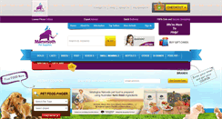 Desktop Screenshot of mammothpetsupplies.com.au